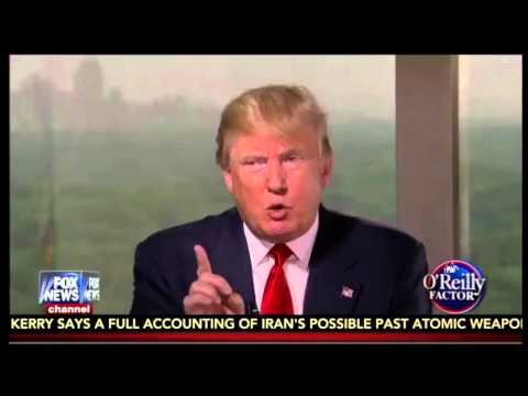 Bill O'Reilly Donald Trump Interview. Trump Slams GOP Field: I Don't Have a Lot of Respect for ...