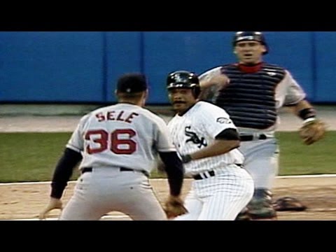 White Sox, Red Sox throw down after George Bell hit by pitch