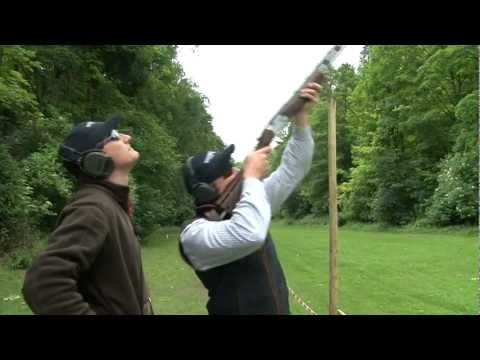 Gunfitting day at Hexton estate with top English gunmaker William Powell