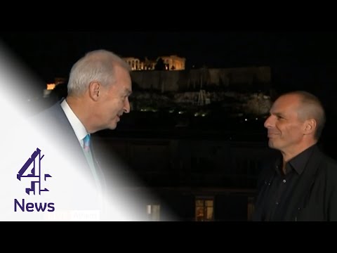 Yanis Varoufakis interview: 'Greece can start breathing again, growing' | Channel 4 News