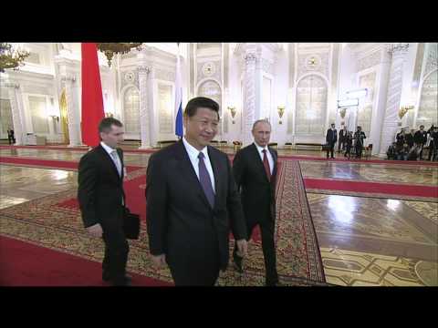 Russian President Vladimir Putin Meets Chinese Leader Xi Jinping