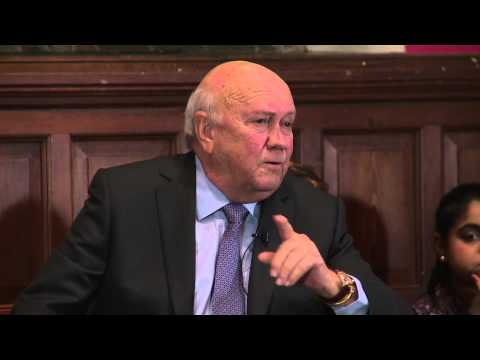 F.W. De Klerk | Zimbabwe | Oxford Union