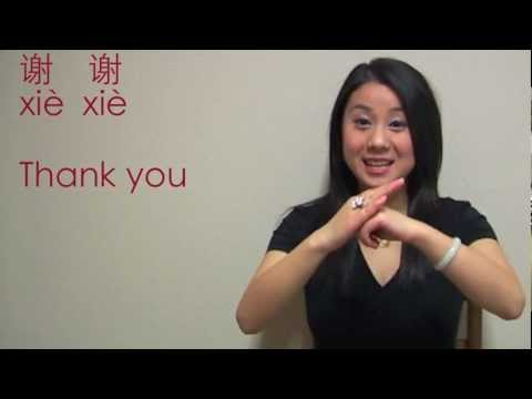 Basic Greetings in Mandarin Chinese: Hello, How Are You, Thank you, Good-bye etc. 你好！