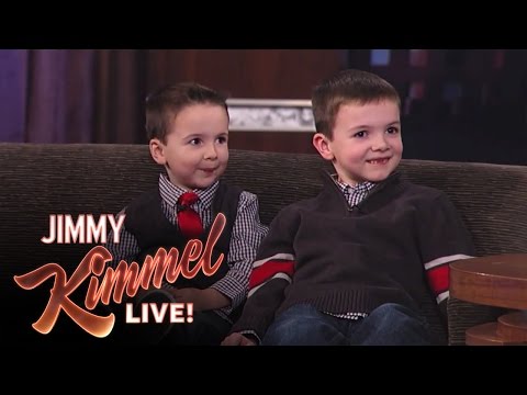 Jimmy Kimmel Interviews YouTube Challenge Halloween Candy Brothers Jake and CJ