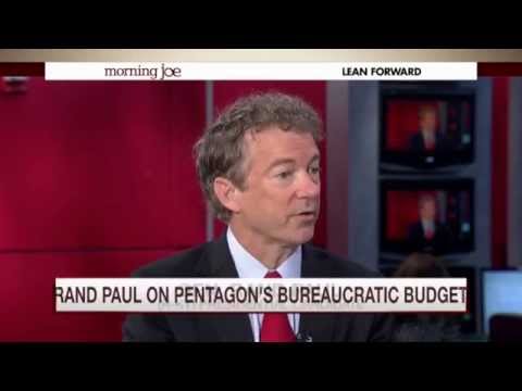 Rand Paul Interview with Morning Joe on MSNBC