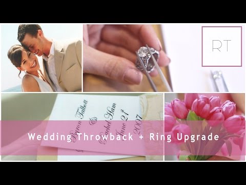 ♥ My Wedding Throwback (Pics & Video) + Ring Upgrade Details ♥