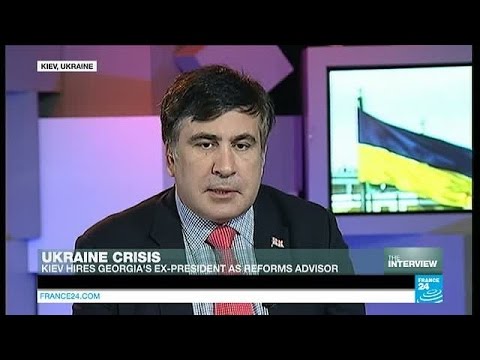 Mikheil Saakashvili: 'Russia is after the whole of Ukraine'