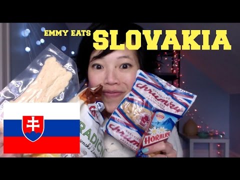 Emmy Eats Slovakia - tasting Slovakian sweets