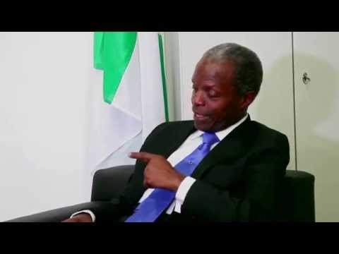 SaharaTV Exclusive Interview With Vice President Yemi Osinbajo