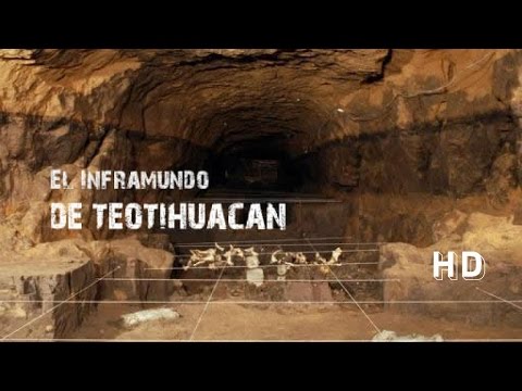 El inframundo de Teotihuacán,  El Misterioso Tunel  de la Priramide de Quetzalcoalt