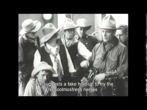 Broncho Billy and the Schoolmistress-1912-The first cowboy star of the Western silent films