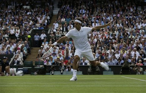 Damir Dzumhur Roger Federer Wimbledon