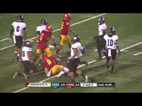 Ferris State Football Highlights: Grand Valley State 9/20/14