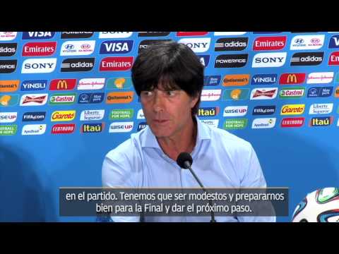 Tenemos que ser modestos: Joachim Löw