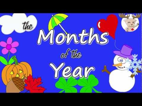 The Months of the Year Song