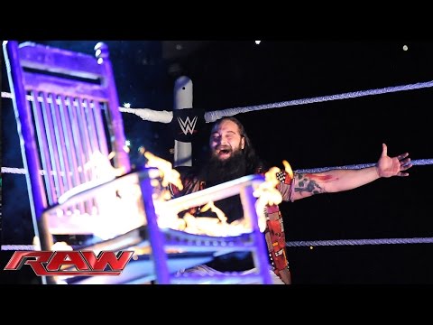 The Undertaker responds to Bray Wyatt’s WrestleMania challenge: Raw, March 9, 2015