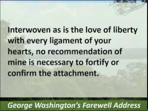 President George Washington's Farewell Address - 1796 - Hear the Full Text