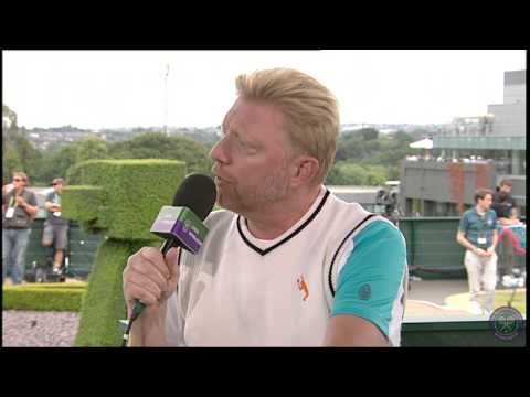 Boris Becker Live @ Wimbledon interview