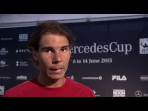 Stuttgart 2015 Monday Interview Nadal