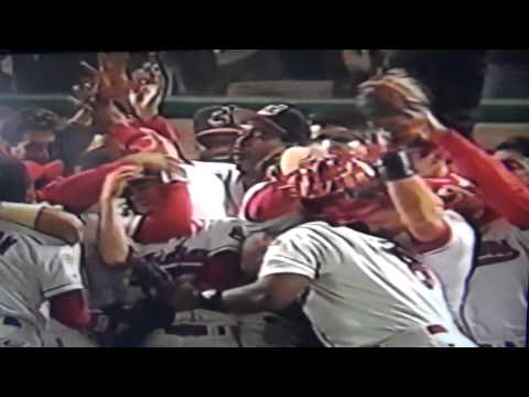 Cleveland Indians Clinch 1995 American League Central!