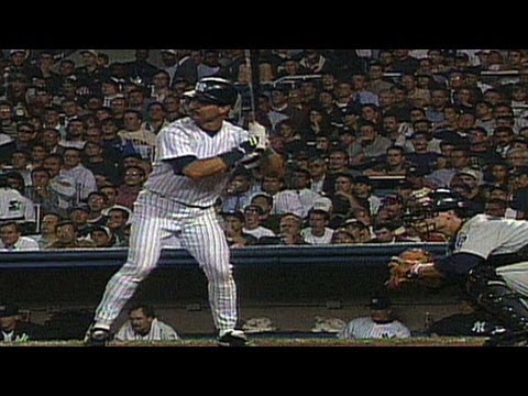 1995 ALDS Gm1: Don Mattingly's first postseason hit