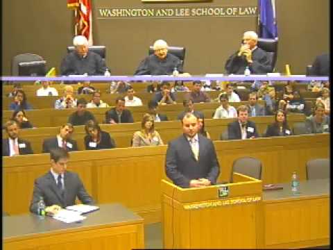 2011 John W. Davis Appellate Advocacy Competition: Winning Argument