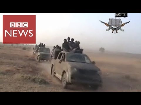 Rare video shows Boko Haram attack - BBC News