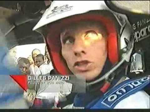 Gilles Panizzi retires - Safari Rally Kenya 2000