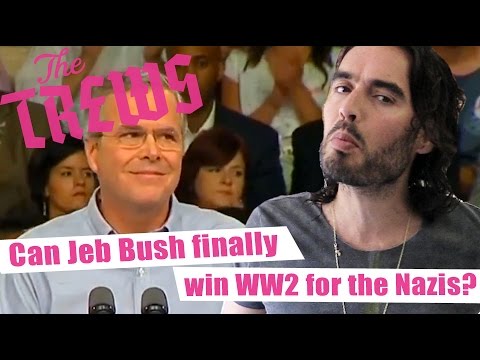 Can Jeb Bush Finally Win WW2 For The Nazis? Russell Brand The Trews (E343)