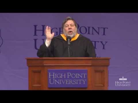 Steve Wozniak | High Point University Commencement 2013 | Best North Carolina Colleges