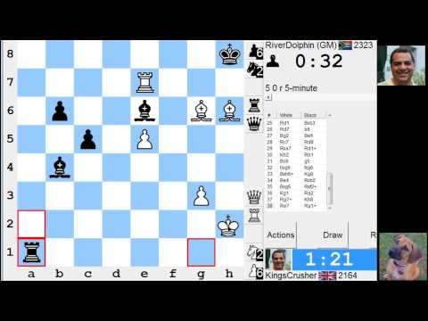 LIVE Blitz (Speed) #2531 Chess Game: White vs anonymous GM RiverDolphin