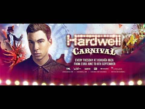 Hardwell's Carnival Ushuaïa Ibiza full line up announcement