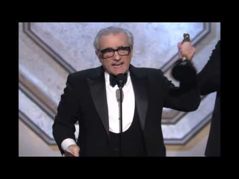 Martin Scorsese winning an Oscar® for 