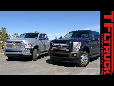 2015 RAM 3500 vs Ford F-350 MPG Review: And the most fuel efficient Dually is...