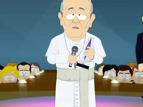 Francis Pope appeared in South Park