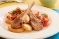 Lamb cutlets with tomato salsa