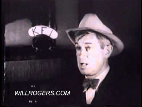 Will Rogers - Bacon, Beans, and Limousines