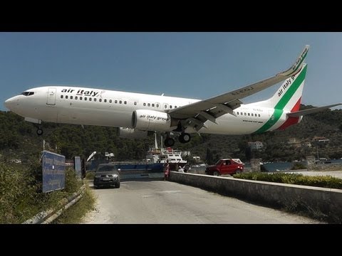 Skiathos, the Second St Maarten! Low Landings and Jetblasts - A Plane Spotting Movie