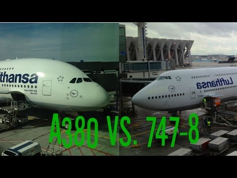 A380 vs 747-8i - Lufthansa Economy Class Flight Comparison!