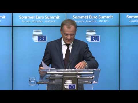 RAW: Eurozone countries issue ultimatum for Greece to submit proposals, reach agreement