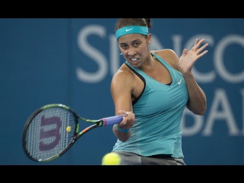 Madison Keys v Dominika Cibulkova highlights (1R) - Brisbane International 2015