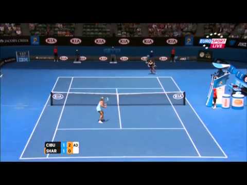 Maria Sharapova vs Dominika Cibulkova 2014 Australian Open Round 4 Highlights