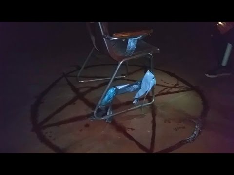 (ABANDONED SCHOOL) FOUND SATANIC RITUAL