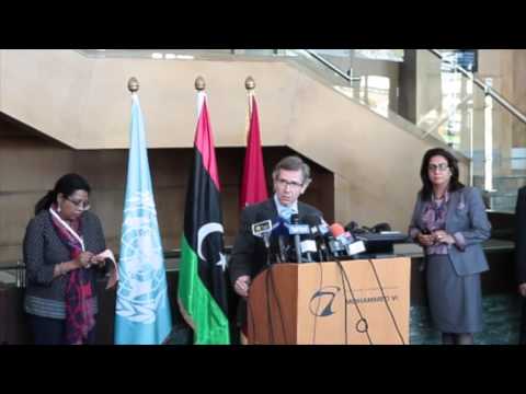 Press conference at start of new round of Libyan dialogue (15 April 2015)