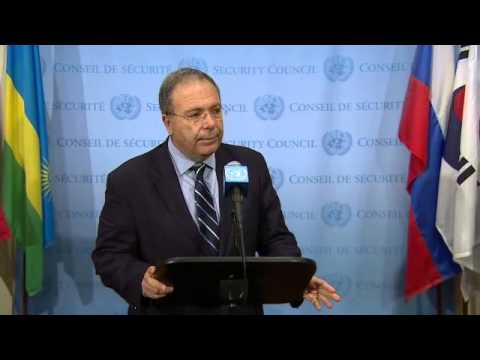 Tarek Mitri (UNSMIL) on Libya, Security Council Media Stakeout (9 June 2014)