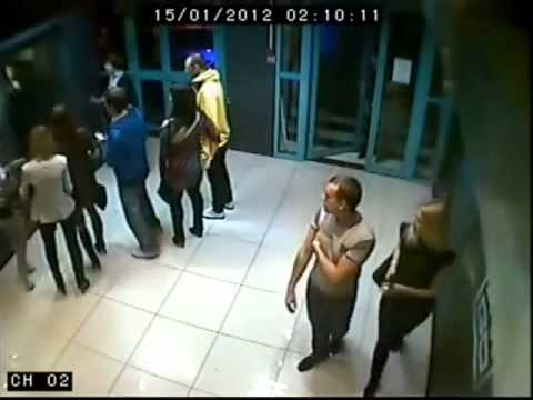 Bar fight recorded by security camera - FightsAndFails #72