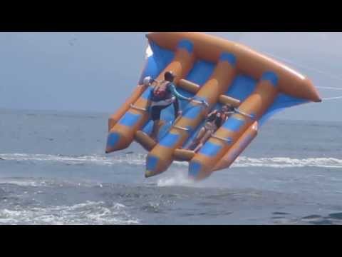 flying fish in bali indonesia :)