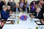 Secretary Kerry, Iranian Foreign Minister Zarif Sit Down For Second Day of Nuclear Talks in Vienna