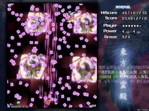 Touhou 11: Subterranean Animism - no-death guided Normal walkthrough