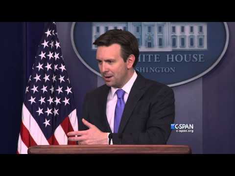 White House Press Secretary answers questions on evacuation (C-SPAN)